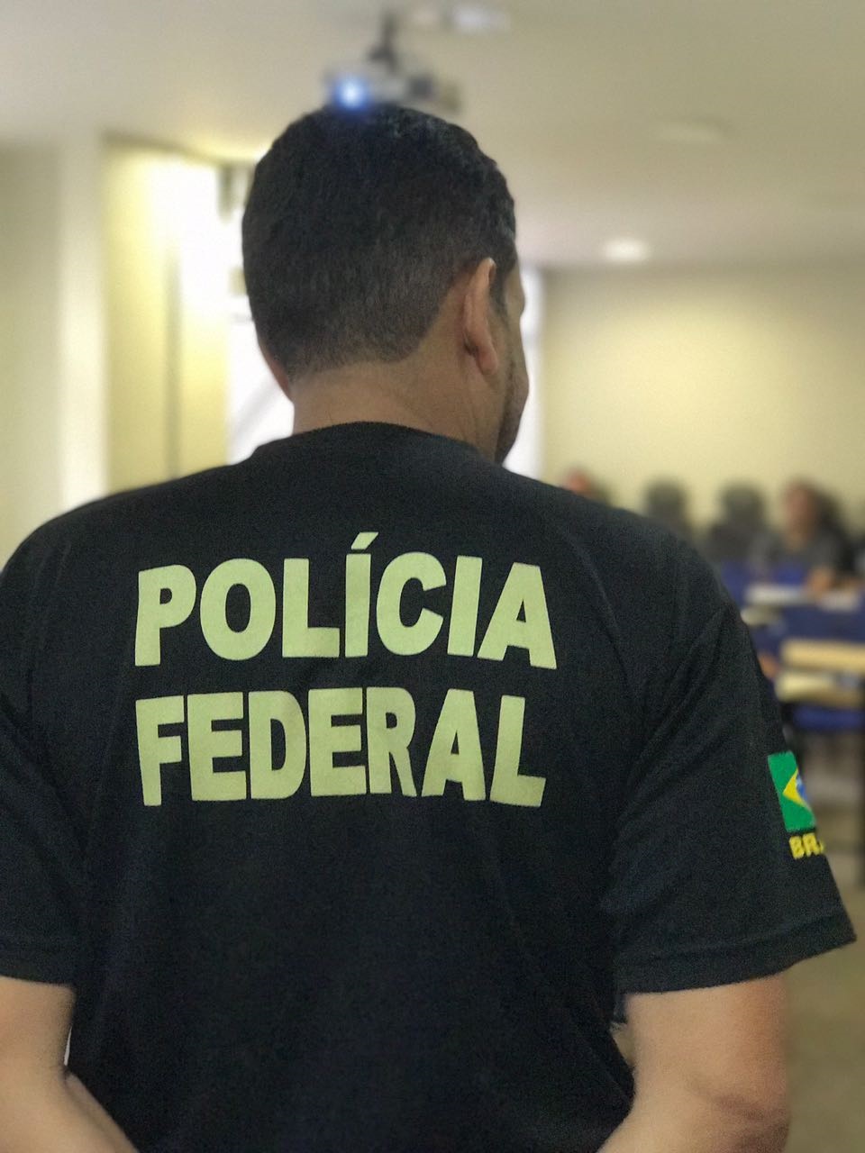 Emídio dá palestras pela PF. Foto: arquivo pessoal